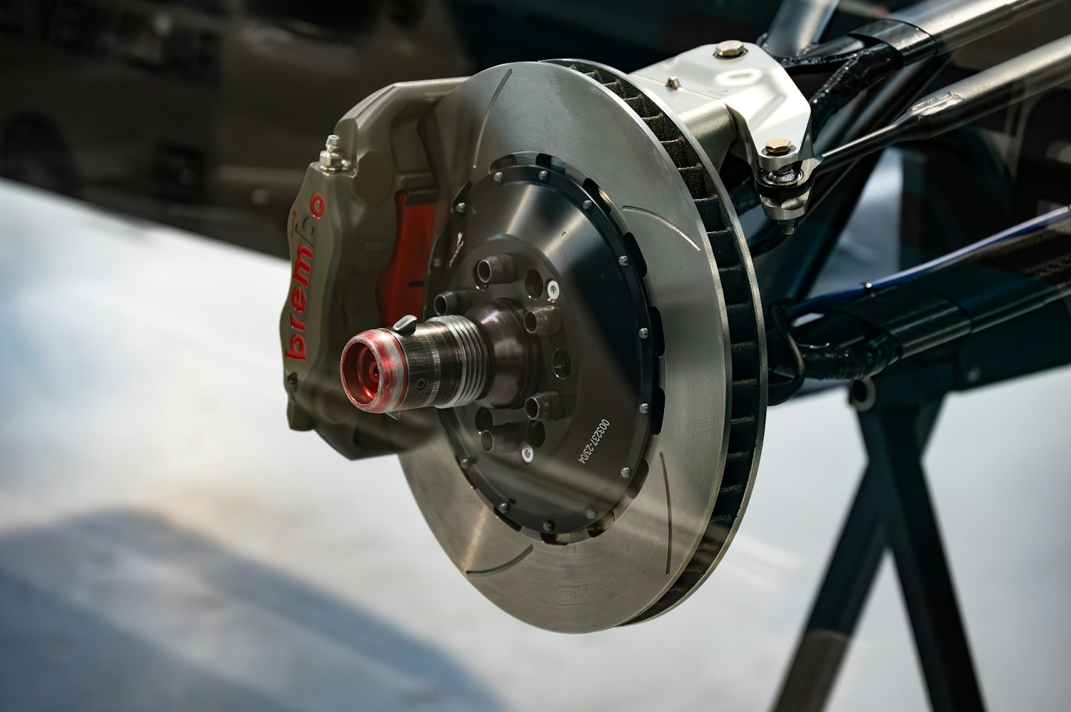 Brake disc and caliper